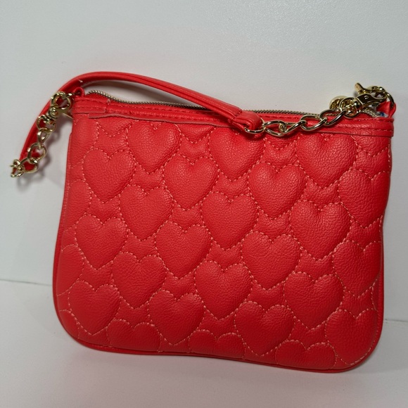 Betsey Johnson Quilted Heart Bag - Picture 2 of 3